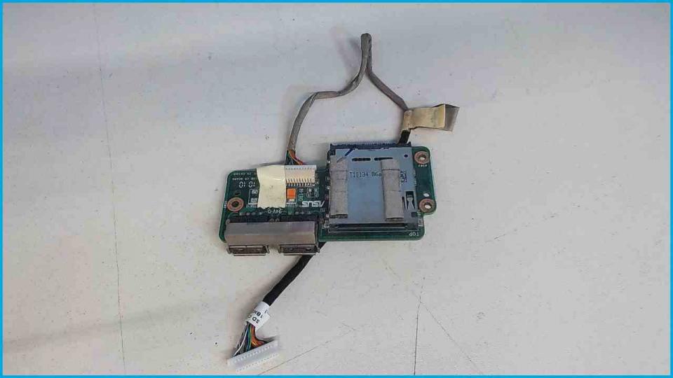 USB Board Platine Card Reader Asus X70A