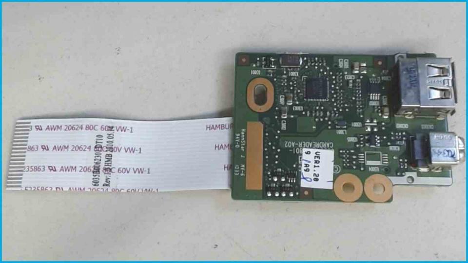 USB Board Platine Card Reader HP ProBook 6555b