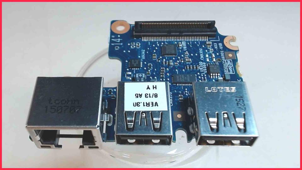 USB Board Platine Lan Cardreader HP ProBook 640 G1