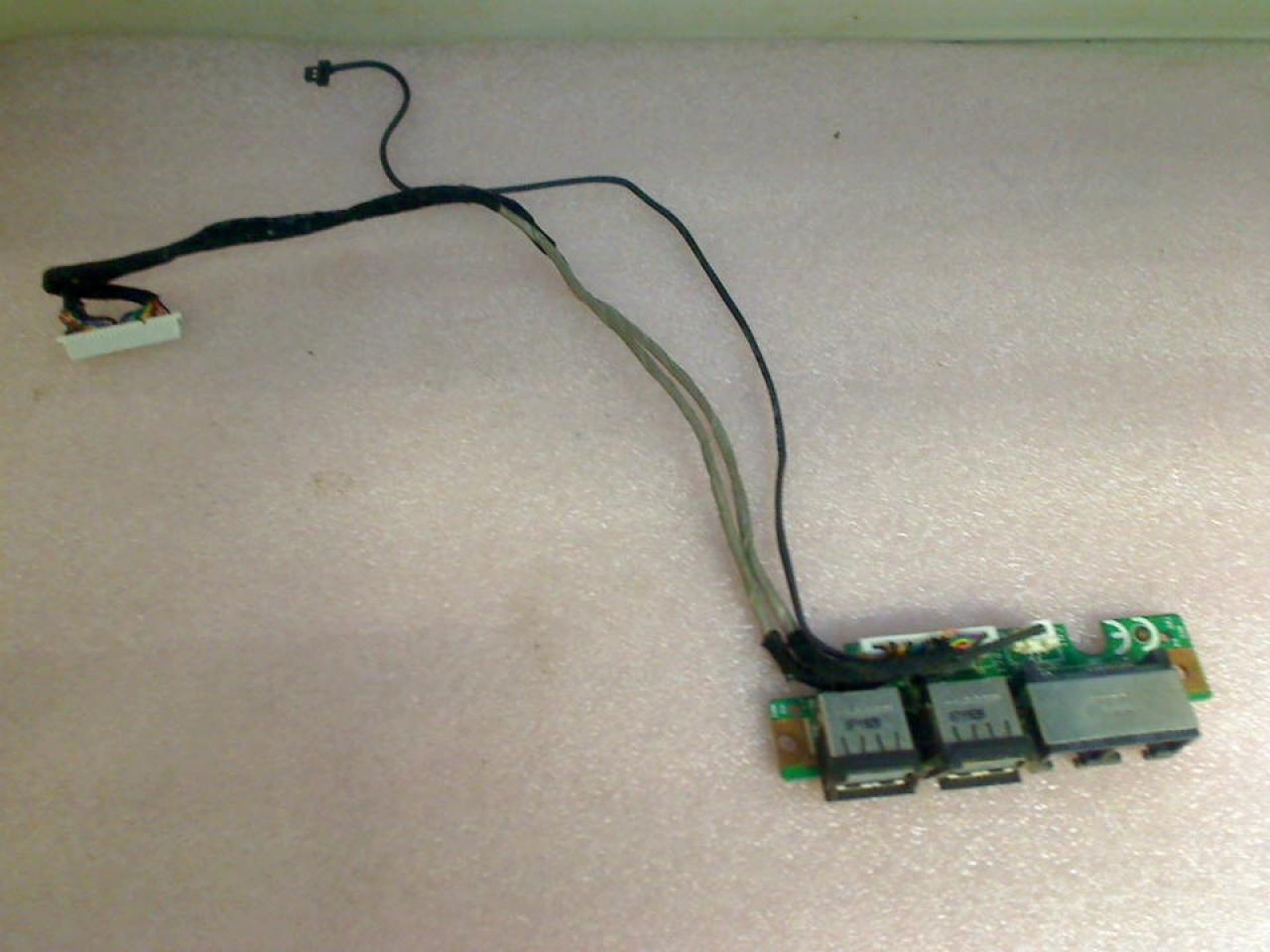 USB Board Platine Modem Lan Ethernet MS-16352 Targa Traveller 1561 X2
