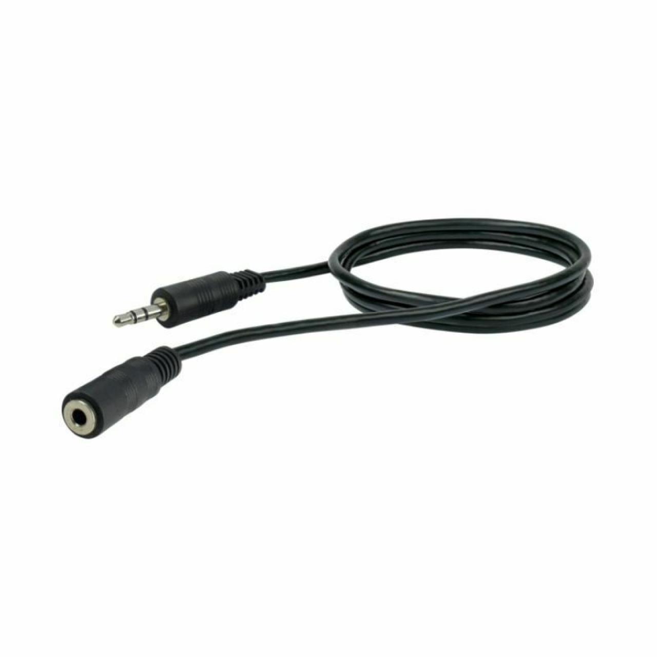 Verlängerungsleitung Kabel Audio Klinke 3,5mm (1,5m) KHA 4041 Schwaiger Neu OVP