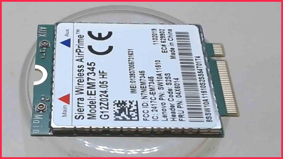 WWAN WiFi Karte Board Modul Platine  04X6014 Lenovo ThinkPad T450s
