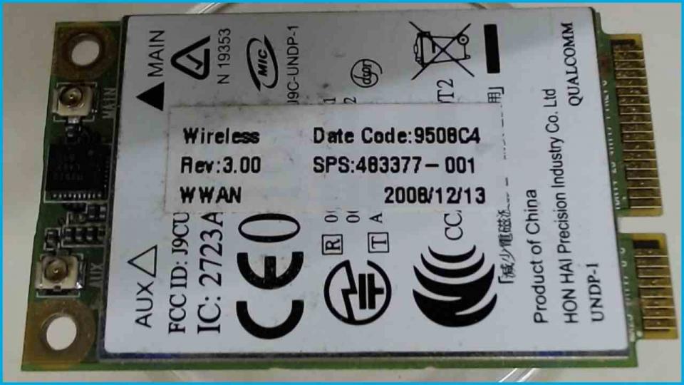 WWAN WiFi Karte Board Modul Platine Compaq 6530b -2