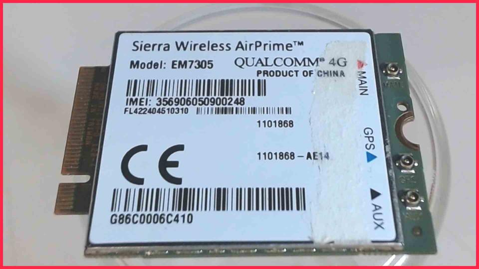 WWAN WiFi Karte Board Modul Platine  EM7305 4G GPS Toshiba Portege Z30-A-1CN