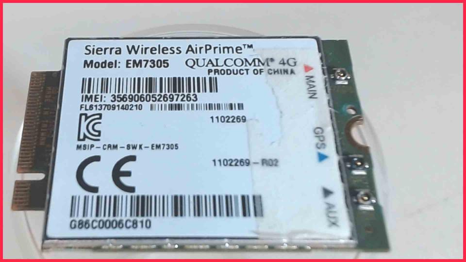 WWAN WiFi Karte Board Modul Platine  EM7305 Toshiba Tecra A50-C