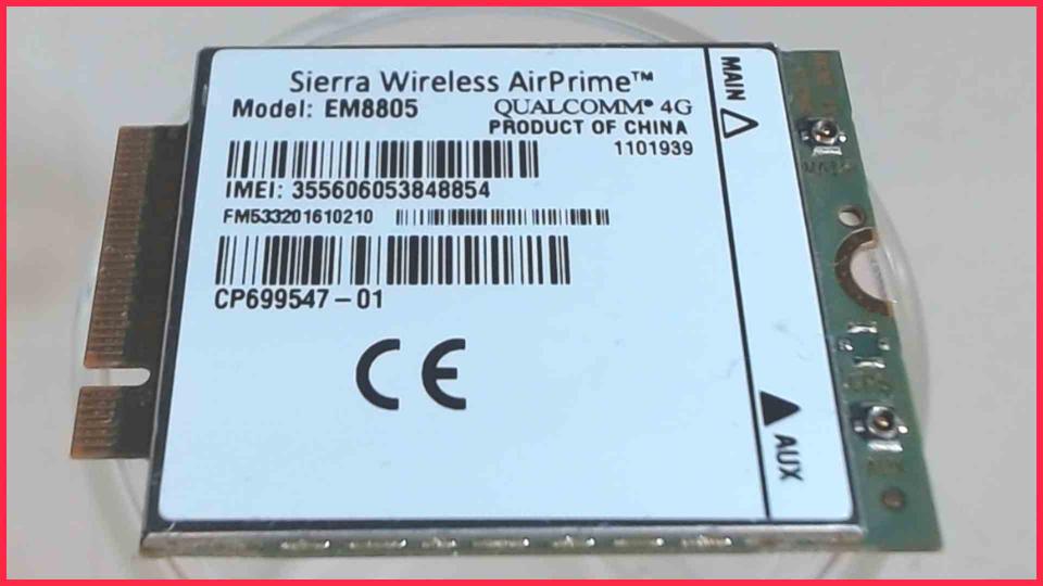 WWAN WiFi Karte Board Modul Platine  EM8805 4G Fujitsu Lifebook E544