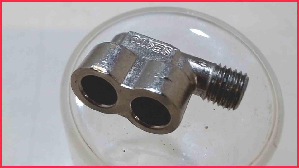 Wasser Schlauch Anschluss Kupplung F-Stück Metall Impressa E85 618 B3 -3
