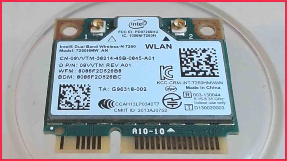Webcam Board Modul 09VVTM Inspirion 17 7737 P24E