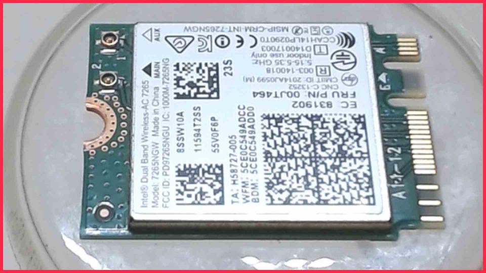 Wlan W-Lan WiFi Karte Board Modul Platine 00JT464 Lenovo ThinkPad T450s