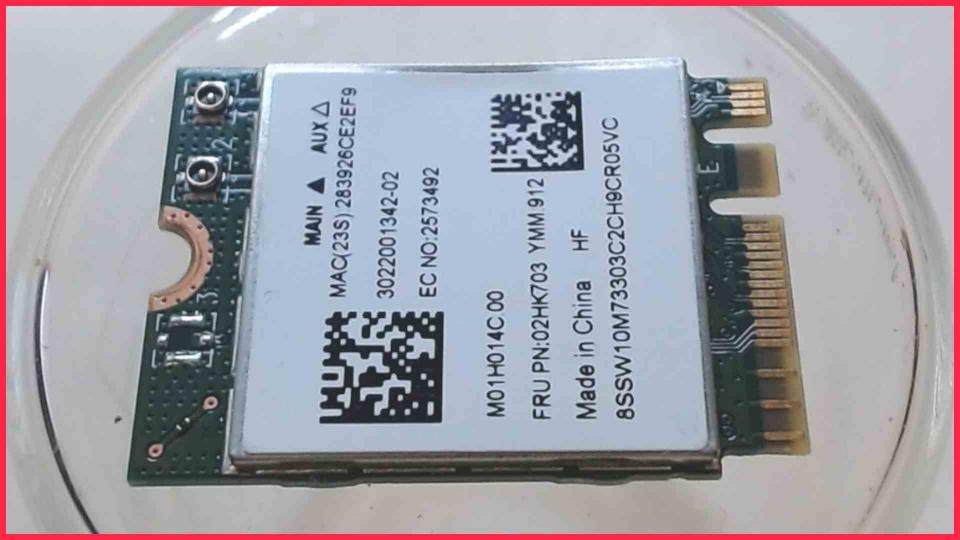 Wlan W-Lan WiFi Karte Board Modul Platine 02HK703 IdeaPad S145-15IIL 81W8