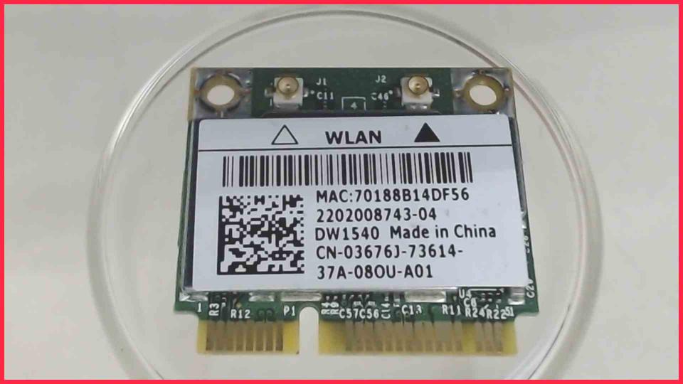 Wlan W-Lan WiFi Karte Board Modul Platine 03676J DW1540 Dell Latitude E5430 i3