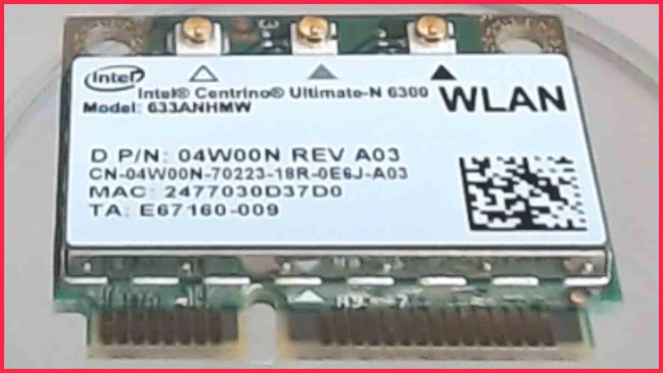 Wlan W-Lan WiFi Karte Board Modul Platine 04W00N Latitude E6420 P15G