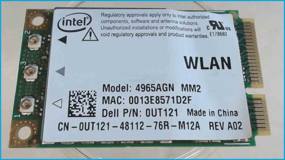 Wlan W-Lan WiFi Karte Board Modul Platine 4965AGN MM2 Precision M4300 PP04X