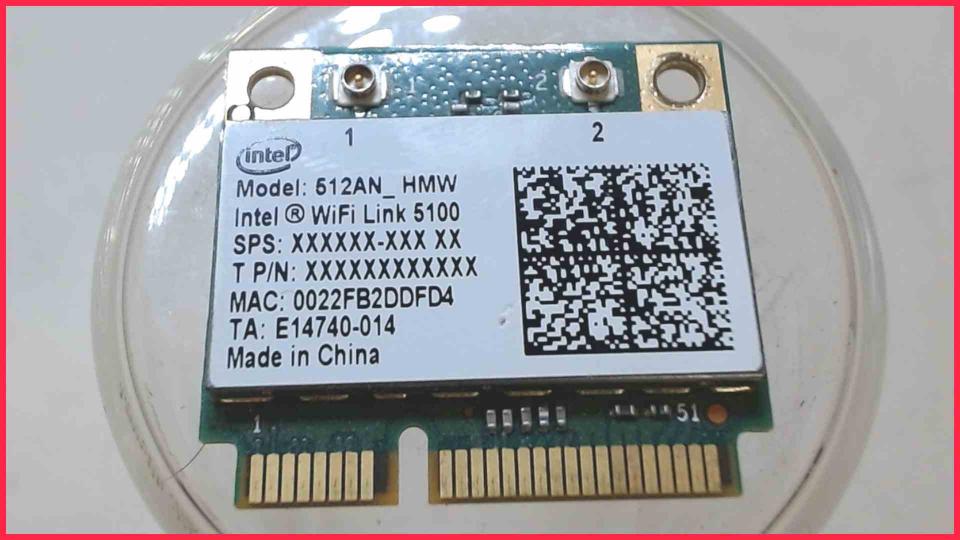 Wlan W-Lan WiFi Karte Board Modul Platine 512AN_HMW Vaio PCG-6Z2M VGN-Z31VN