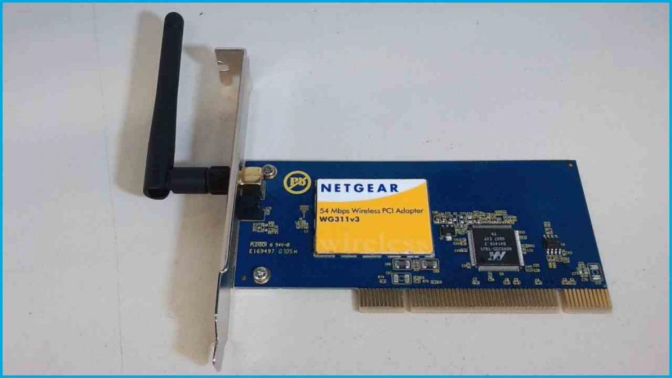 Wlan W-Lan WiFi Karte Board Modul Platine 54 Mbps PCI Adapter NETGEAR WG311v3