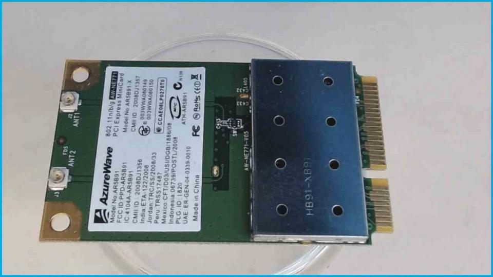 Wlan W-Lan WiFi Karte Board Modul Platine AR5B91 Samsung Q310 NP-Q310