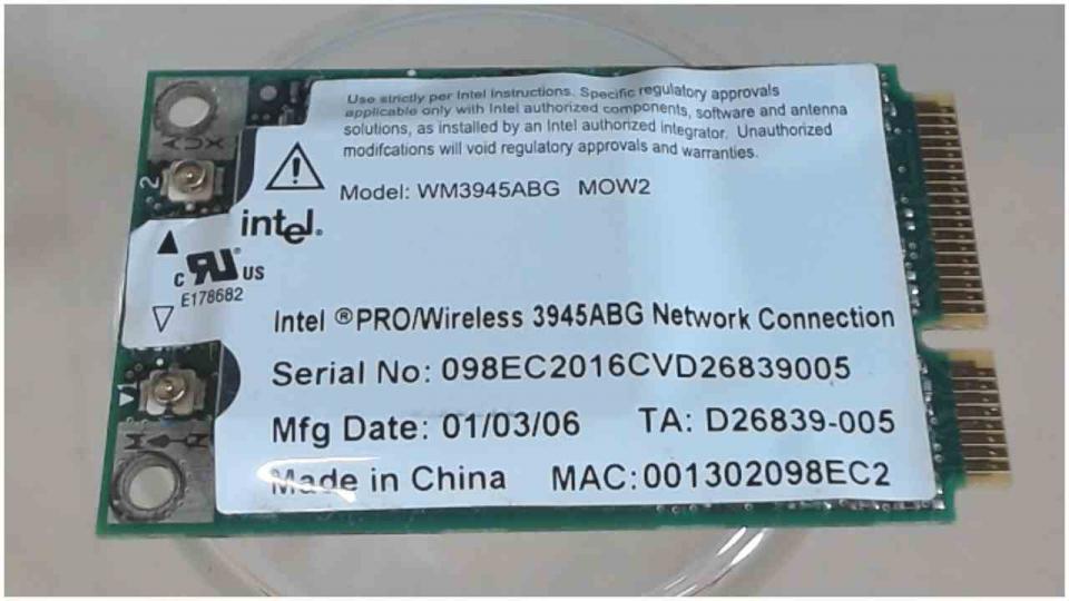 Wlan W-Lan WiFi Karte Board Modul Platine Acer Aspire 5610 BL50