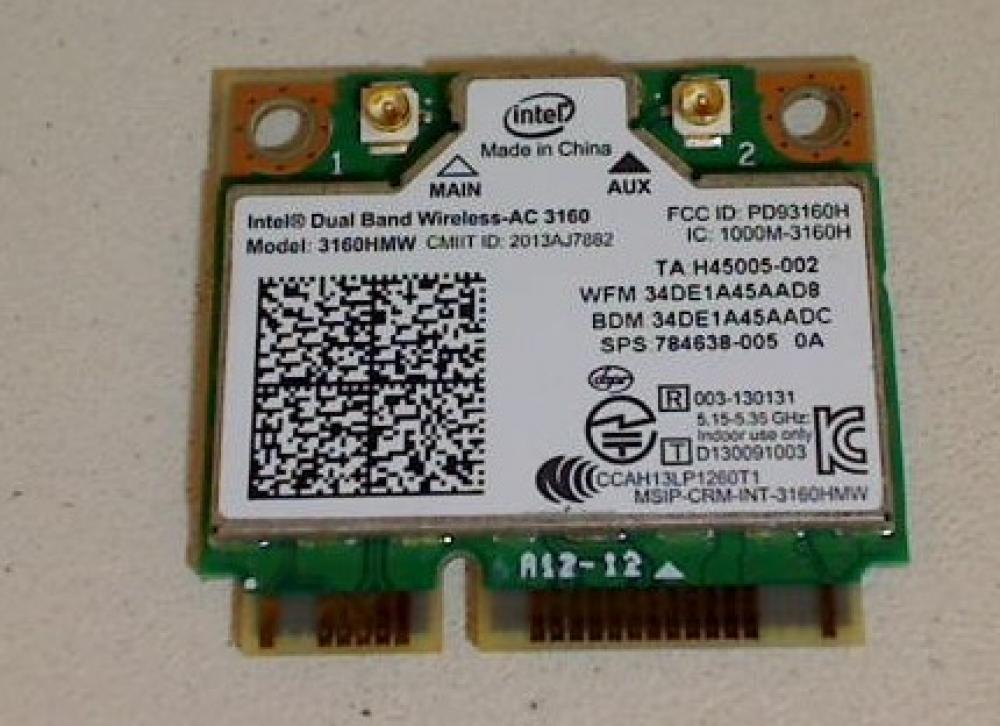 Wlan W-Lan WiFi Karte Board Modul Platine Acer E5-571G-795A Z5WAH