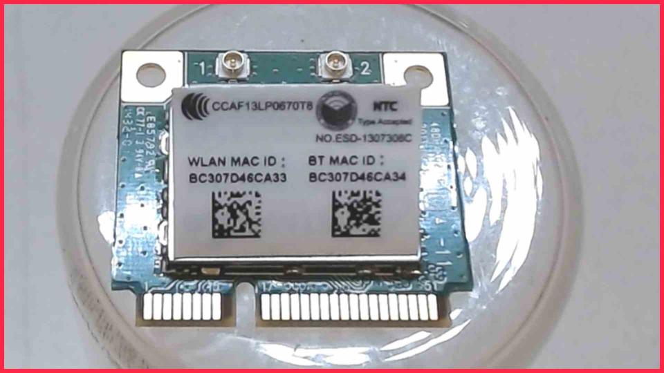 Wlan W-Lan WiFi Karte Board Modul Platine  Aspire E 17 ES1-711G-P3VV ZYL