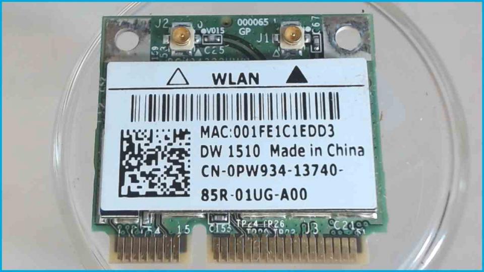 Wlan W-Lan WiFi Karte Board Modul Platine DW 1510 Dell Studio 1735 PP31L