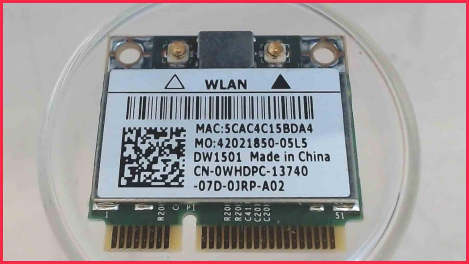 Wlan W-Lan WiFi Karte Board Modul Platine DW1501 Dell Inspiron N4030