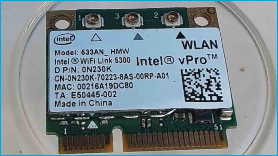 Wlan W-Lan WiFi Karte Board Modul Platine Dell Precision M6400