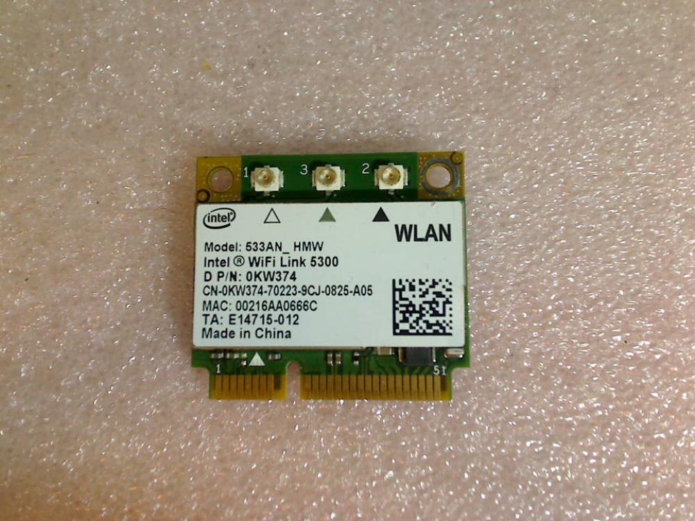 Wlan W-Lan WiFi Karte Board Modul Platine Dell Vostro 1520 PP36L
