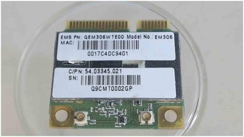 Wlan W-Lan WiFi Karte Board Modul Platine EM306 Acer Aspire 7740G MS2287