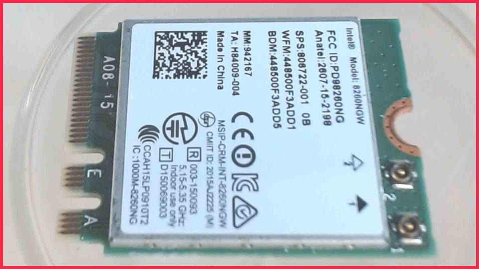 Wlan W-Lan WiFi Karte Board Modul Platine  Fujitsu Lifebook i7 E736 E746 E756