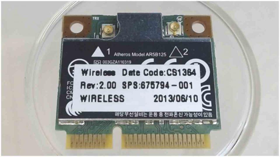 Wlan W-Lan WiFi Karte Board Modul Platine HP Compaq Presario CQ58-d33SZ