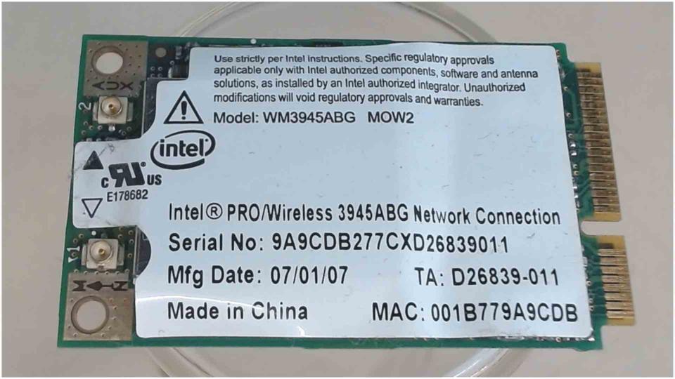 Wlan W-Lan WiFi Karte Board Modul Platine Intel Celsius H240 WB2