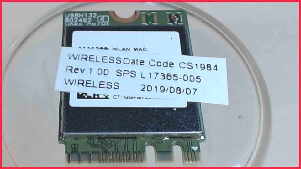 Wlan W-Lan WiFi Karte Board Modul Platine L17365-005 HP 17-by3639ng