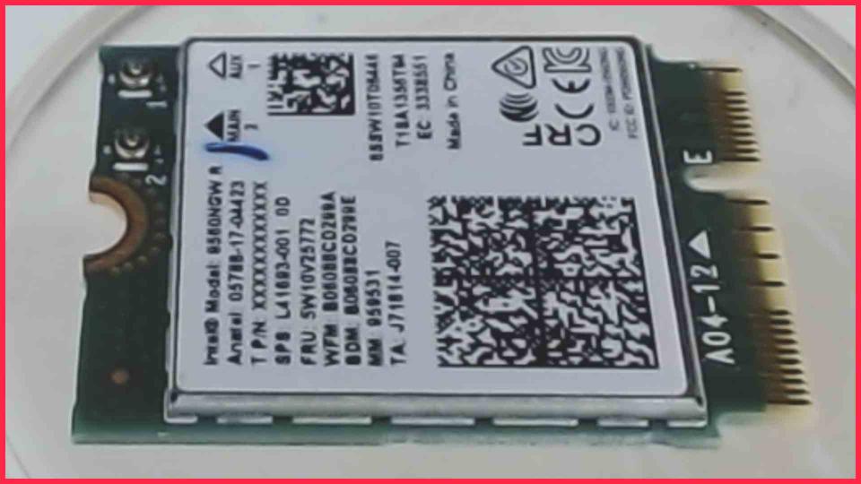 Wlan W-Lan WiFi Karte Board Modul Platine Lenovo Ideapad 3 15ITL05