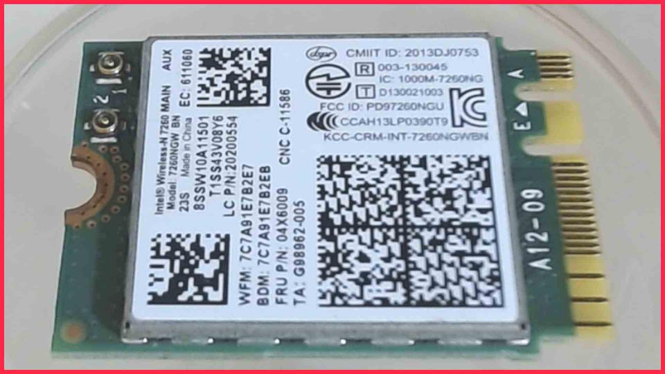 Wlan W-Lan WiFi Karte Board Modul Platine Lenovo ThinkPad L540
