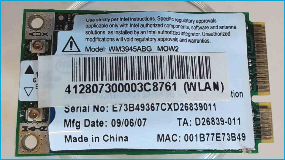 Wlan W-Lan WiFi Karte Board Modul Platine Medion MD96380 MIM2280 -2