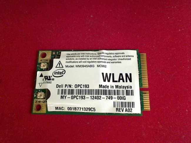 Wlan W-Lan WiFi Board Karte Modul Platine Dell Inspiron 9400