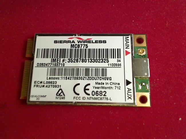 Wlan W-Lan WiFi Karte Board Modul Platine Lenovo T61 6463 15.4"