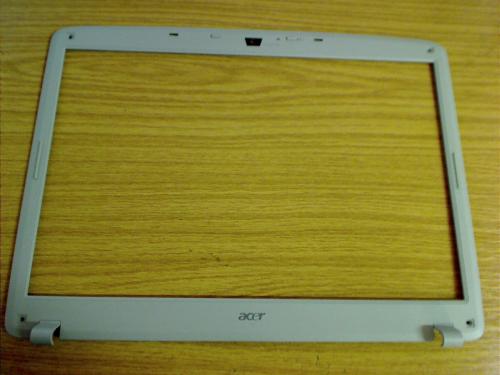 TFT LCD Displaygehäuse Blende Abdeckung vorne weiss Acer 7520G - 402G32