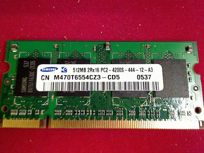 512MB DDR2 PC2-4200S Samsung SODIMM Ram HP dv9700 dv9810eg