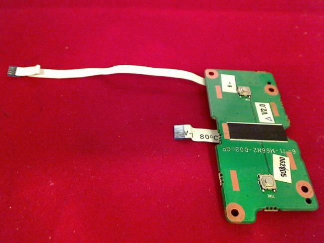Touchpad Maus Switch Schalter Board Kabel Cable Clevo Hyrican M66JE