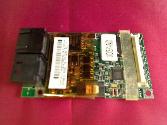 Lan Modem ISDN Port Buchse Board Modul Platine Compaq Armada E500 PP2060