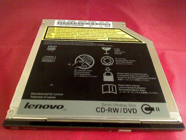 DVD Brenner CD-RW / DVD MU10N mit Blende Lenovo T410 2537-GZ2
