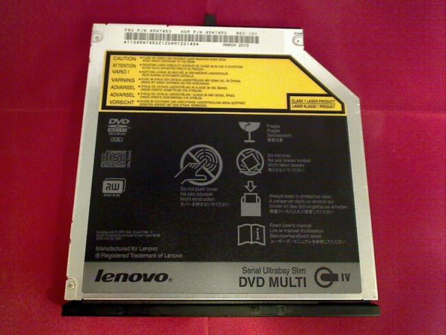 DVD MULTI IV Brenner AD-7930H mit Blende & Halter Lenovo T400 2768-GP6