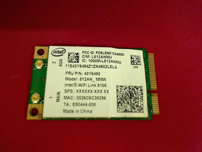 Wlan W-Lan WiFi Karte Board Modul Platine Lenovo T400 2768-GP6