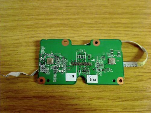 Touchpad Switch Schalter Board Platine Modul Kabel aus Clevo M67SRU (1)