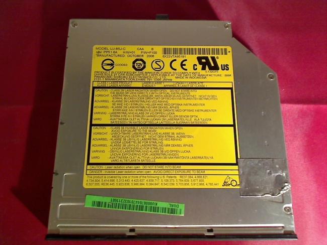 DVD Brenner UJ-85J-C mit Blende & Halterung Acer Aspire 5680 BL50
