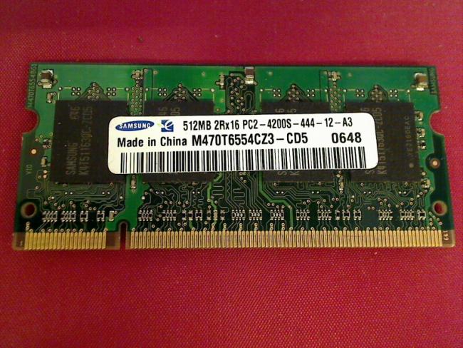 512MB DDR2 PC2-5300S SODIMM Ram Arbeitsspeicher Toshiba L130-14C