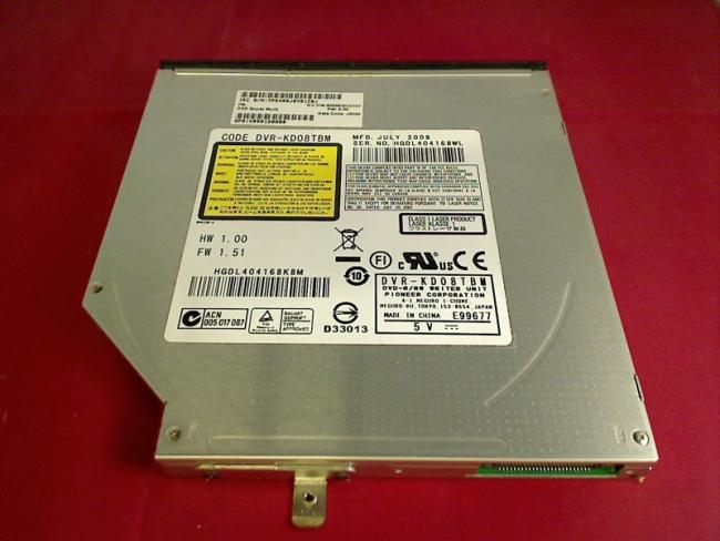 DVD Brenner KD08TBM mit Blende & Halterung Toshiba Satellite L350-16S