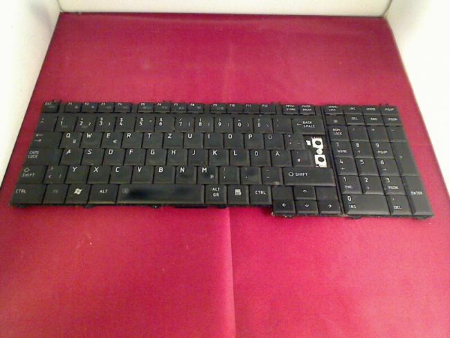 Tastatur Keyboard Deutsch Toshiba Satellite L350-16S