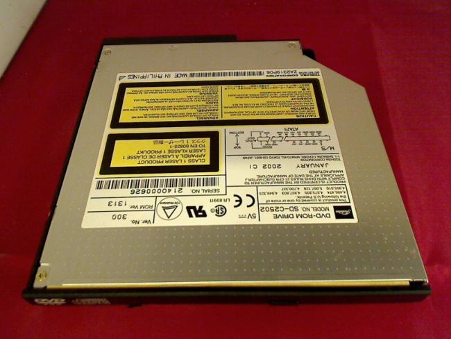 DVD-ROM Drive SD-C2502 mit Blende & Halterung Toshiba SP6000